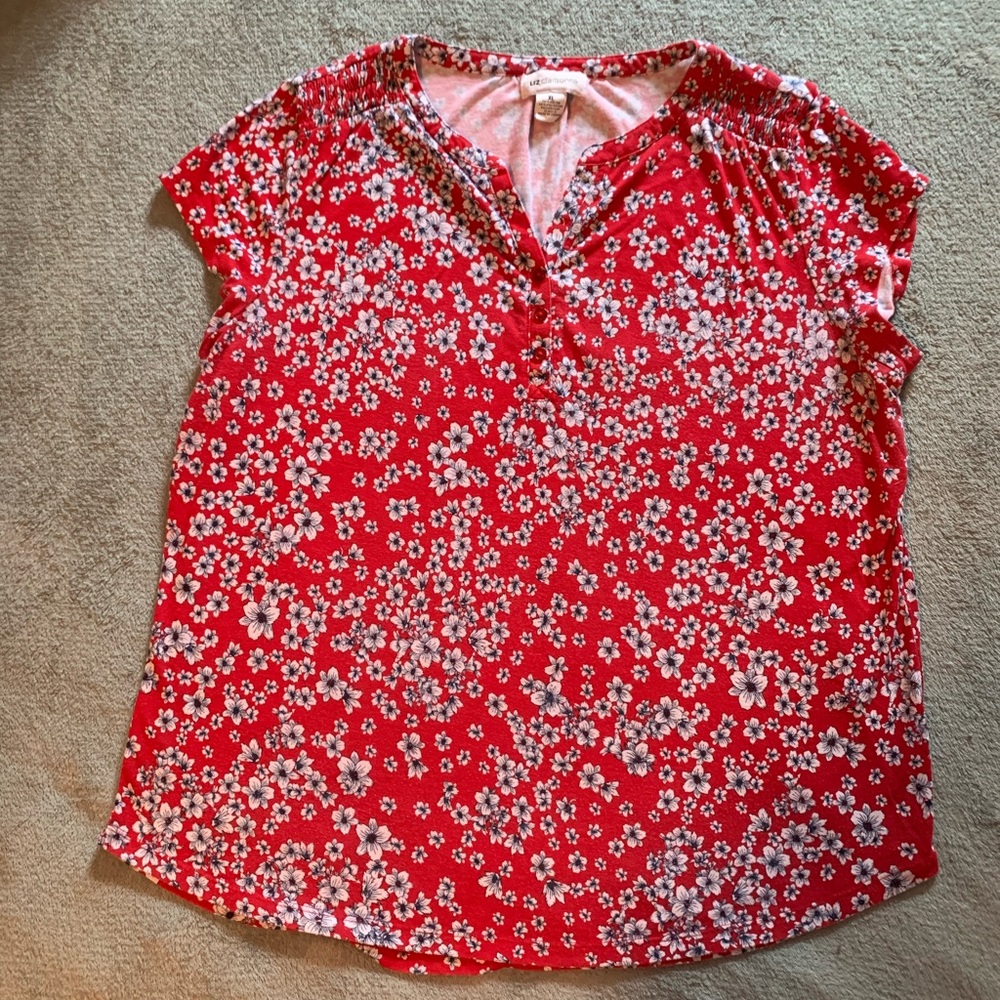 Liz Claiborne Summer top